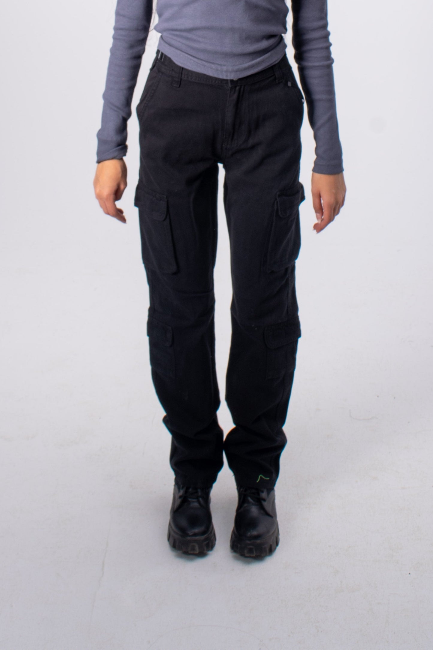 Black Cargo Pants