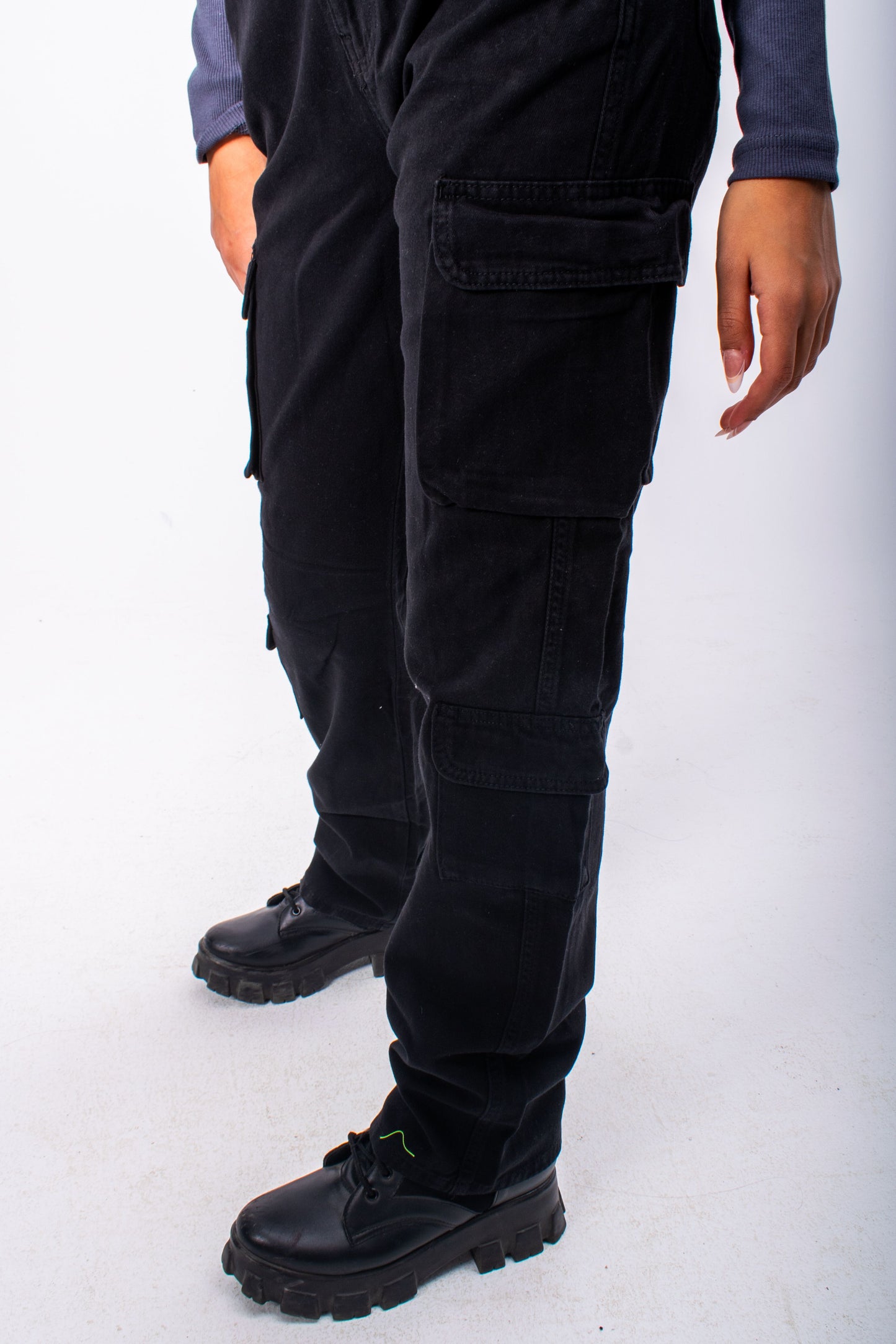 Black Cargo Pants