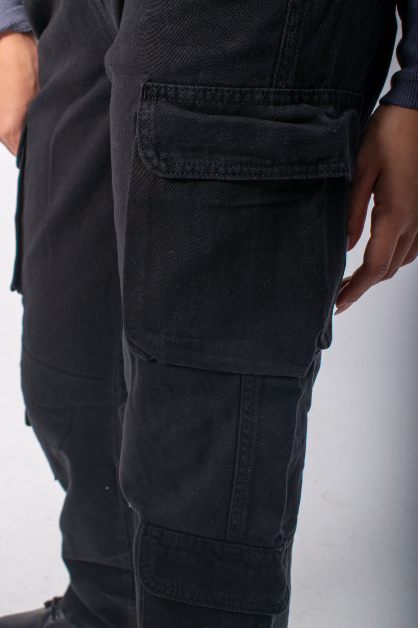 Black Cargo Pants