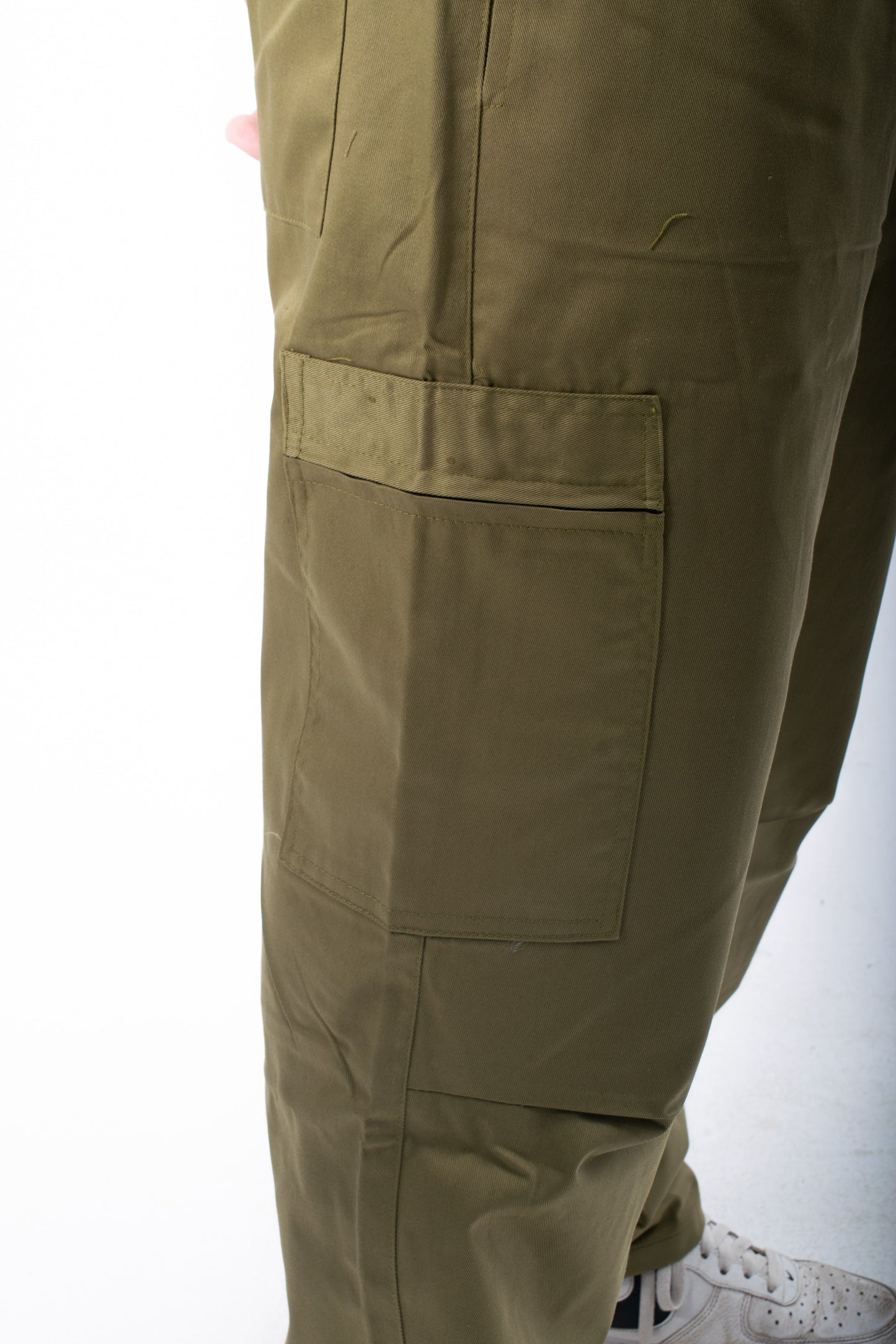 Olive Baggy Cargo