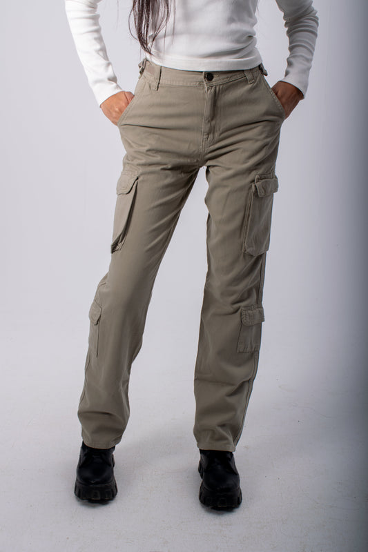 Olive Cargo Pants