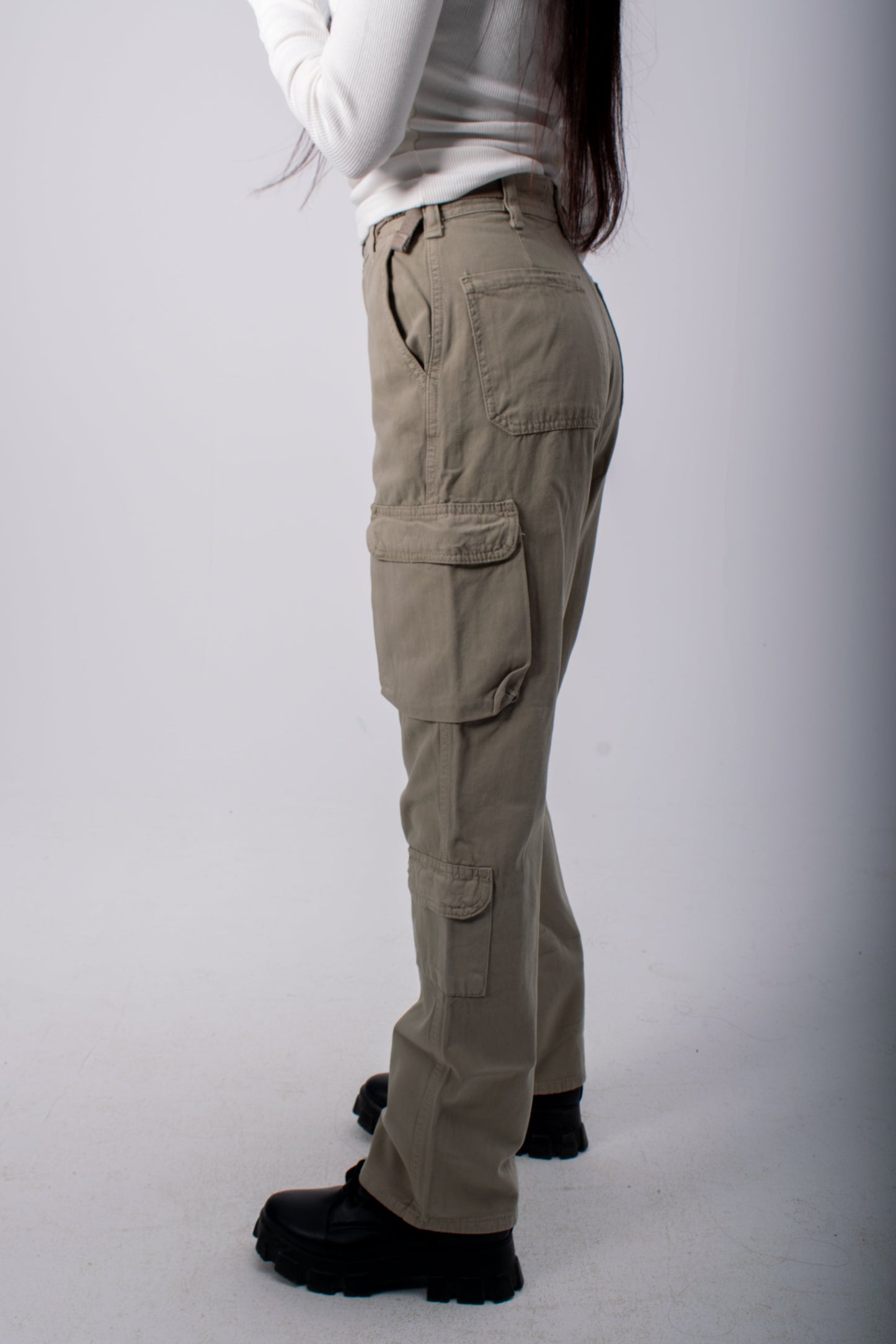 Olive Cargo Pants