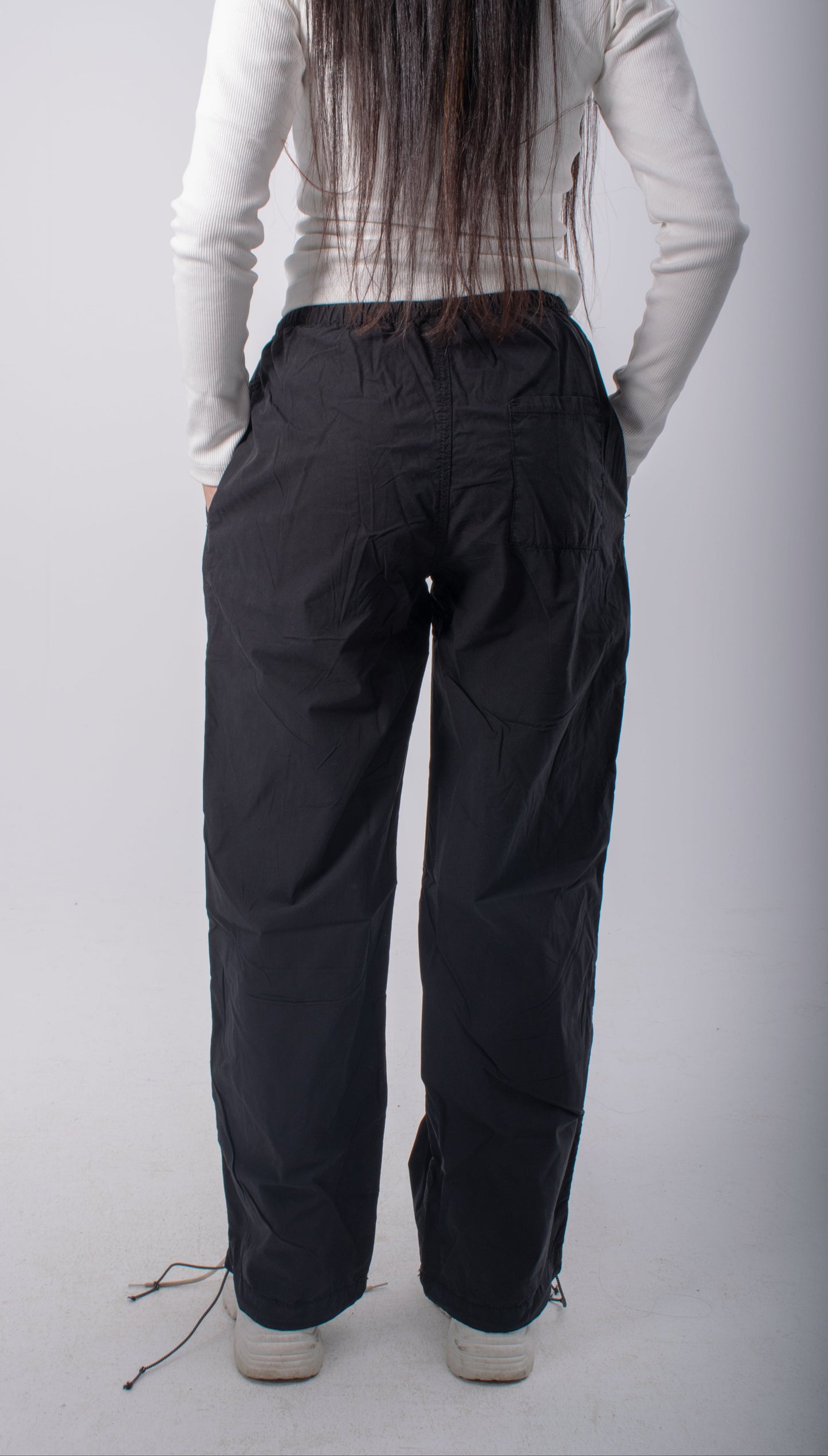 Black Parachute Pants